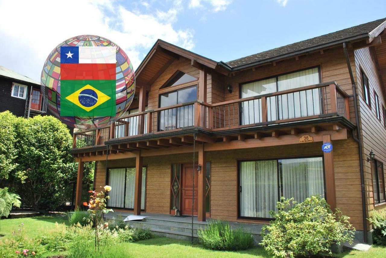 Frontera Pucon Hostel B&B Extérieur photo